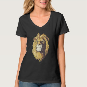 Lion Head Owners Keeper Wildlife Safari Jungle Ani T-Shirt