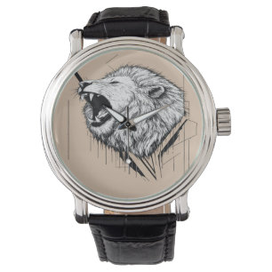 Lion Head Premium Design Watch