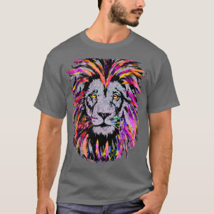 Lion Head Shirt - Lion Face Men's T-Shirts