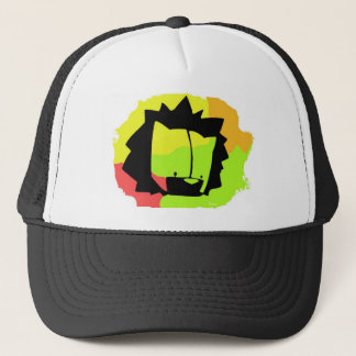 lion head trucker hat