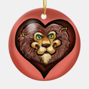 Lion Heart Ornament