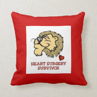 Lion Heart Surgery Survivor Pillow