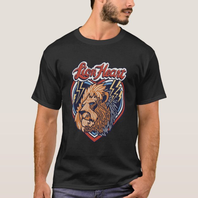 Lion Heart T-Shirt (Front)