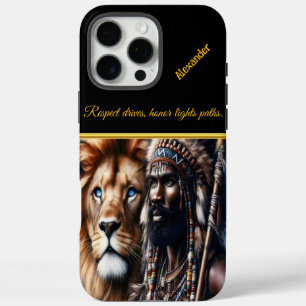 Lion-hearted warrior,  iPhone 16 pro max case