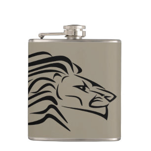 Lion Hip Flask