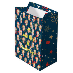 Lion Holidays Customise Medium Gift Bag