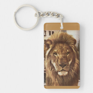 lion in town key ring