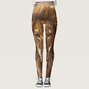 lion in town leggings