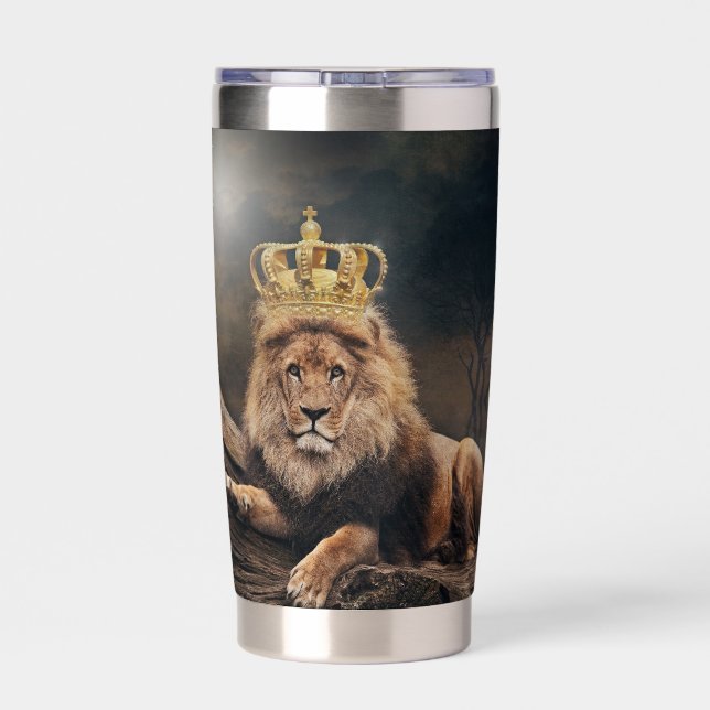 Lion Insulated Tumbler (Back)