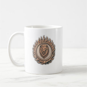 Lion is always a king coffee mug