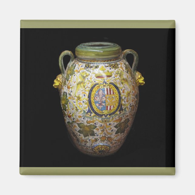 Lion Jar Magnet (Front)