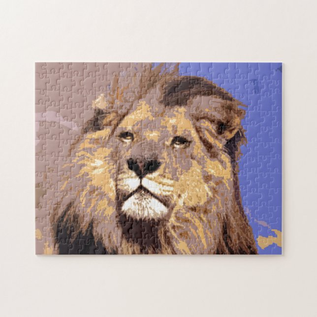 Lion Jigsaw Puzzle (Horizontal)
