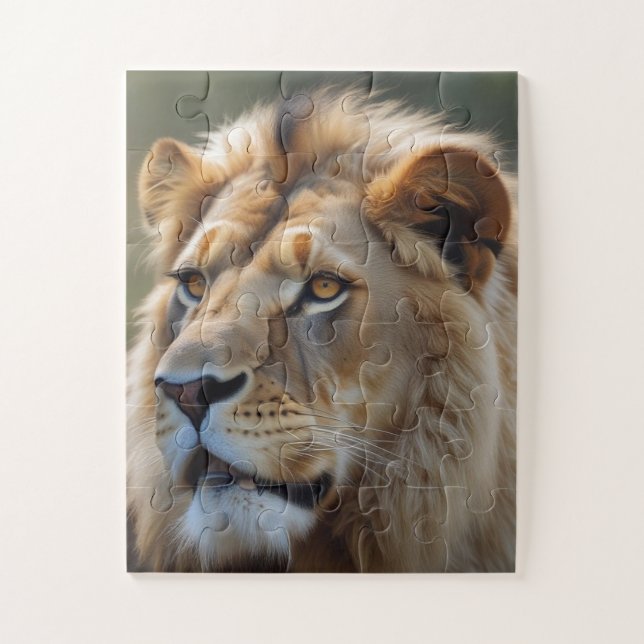 Lion Jigsaw Puzzle (Vertical)