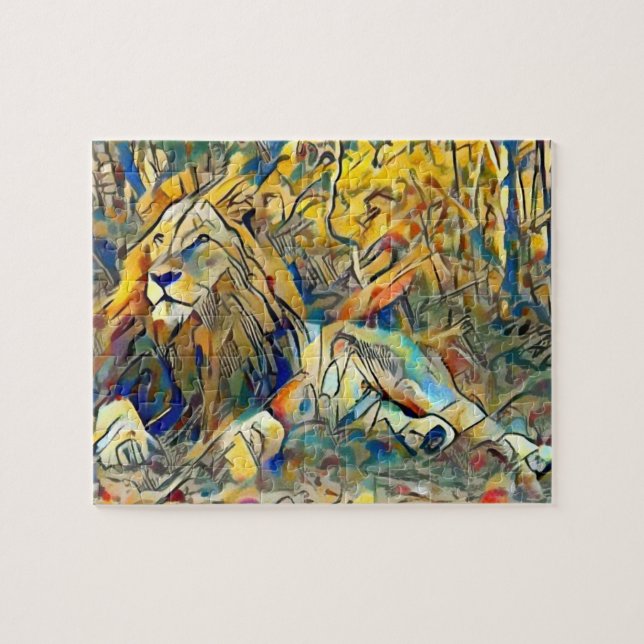 Lion Jigsaw Puzzle (Horizontal)