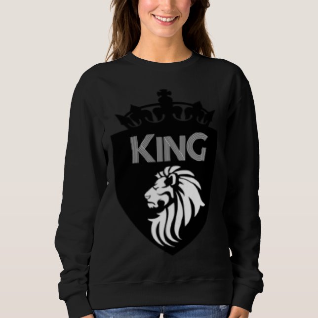 Lion King Animal Basic Sweatshirt (Front)
