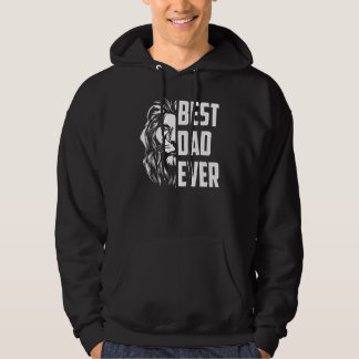Lion King Best Dad Ever Daddy Happy Father Day Hoodie