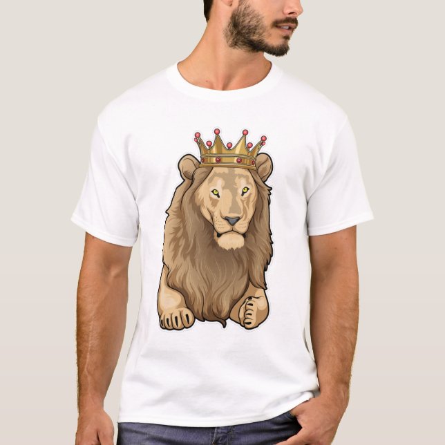Lion King Crown T-Shirt (Front)