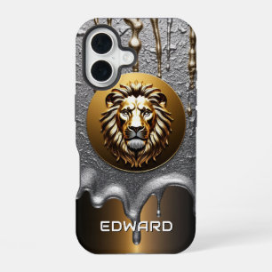 Lion King Custom Name Design 🦁 iPhone 16 Case