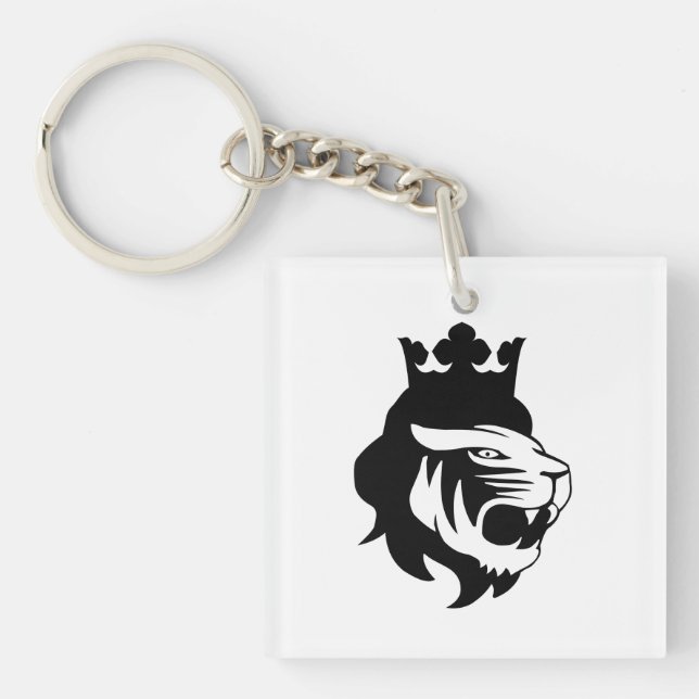 Lion king head key ring (Front)