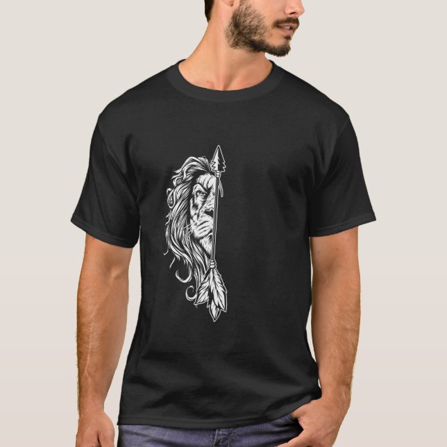 Lion King Husband Love Wild Animal Nature Lioness  T-Shirt (Front)
