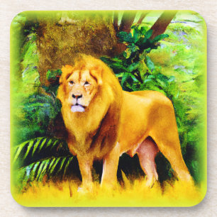 Lion King In The Jungle. Buy Now Coaster