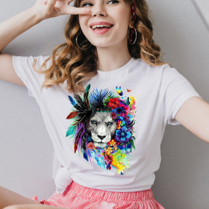 Lion King Minimal WaterColor T-Shirt