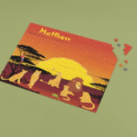 Lion King of Jungle Personalised Africa