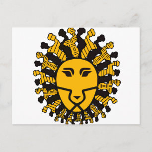 Lion King of Malawi Postcard