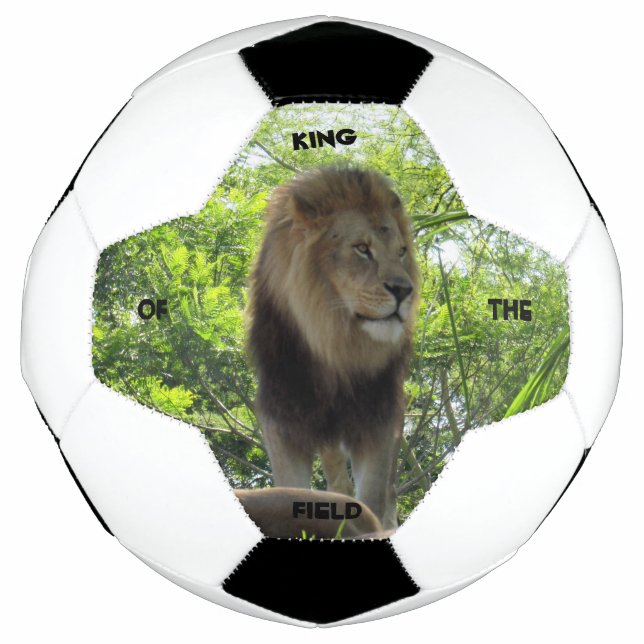 Lion - King of the Field - Soccer Ball (Front)