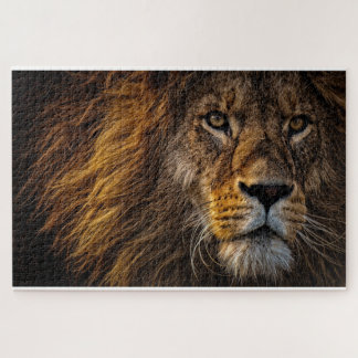 Lion King of the Jungle Jigsaw Puzzle
