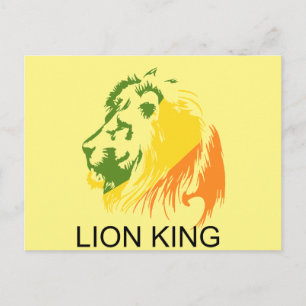 LION KING POSTCARD