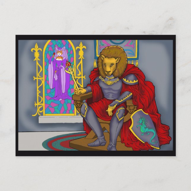 Lion King Postcard (Front)