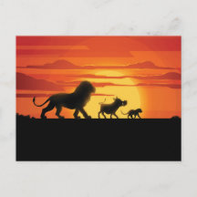 Lion King | Simba, Pumbaa, & Timon Silhouette