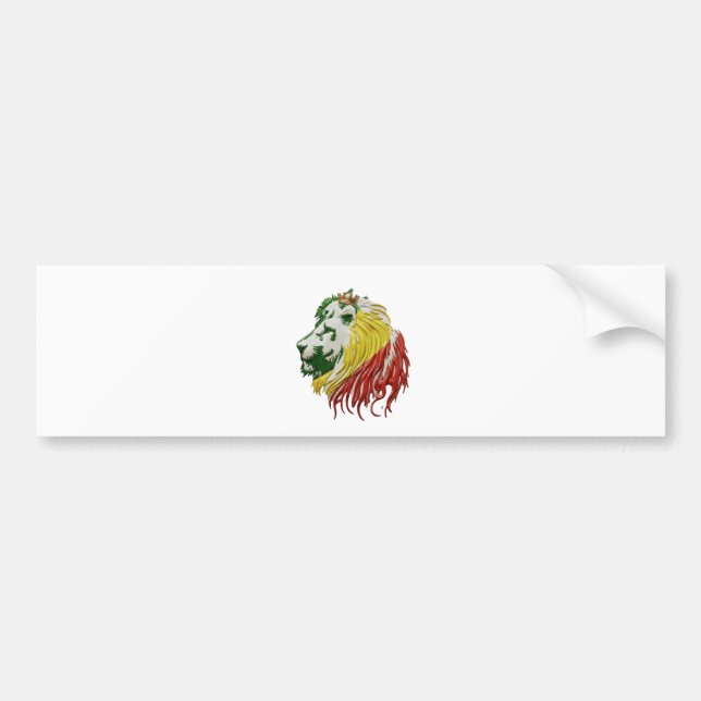LION KING STYLE BUMPER STICKER (Front)