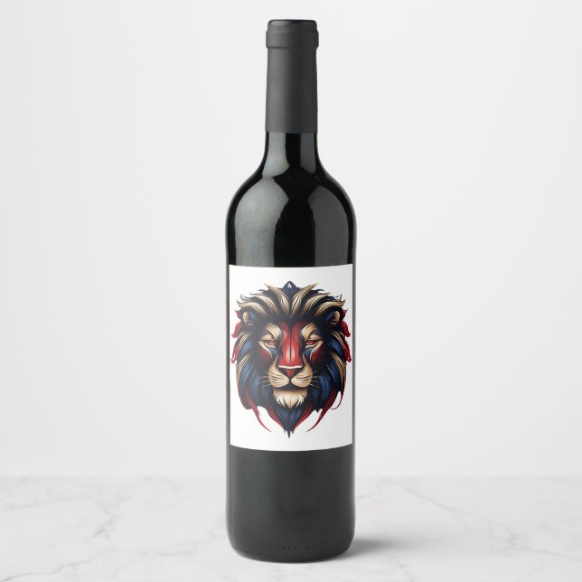 Lion King Wine Label (Front)