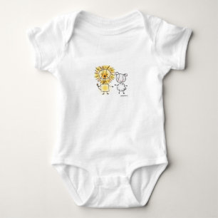 Lion & Lamb Baby Bodysuit