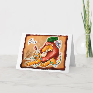 LION & LAMB PEACE (semi-gloss) - Jeff Willis Art Card