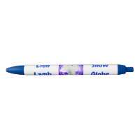 Lion Lamb Pet Sympathy Writing Pen