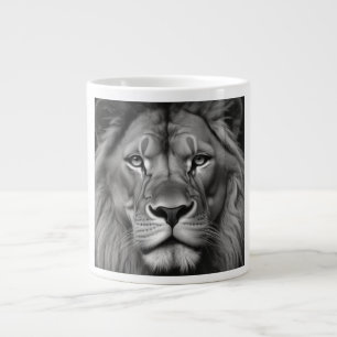 Lion Large Coffee Mug