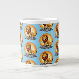 Lion Large Coffee Mug