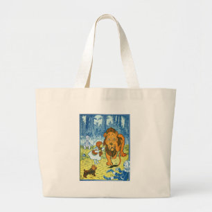 Lion Large Tote Bag