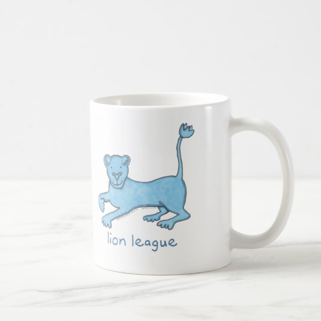 Lion League Coffee Mug (Right)