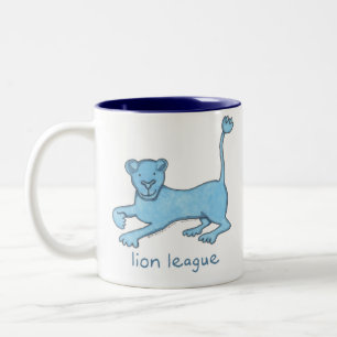 Lion League Two-Tone Coffee Mug