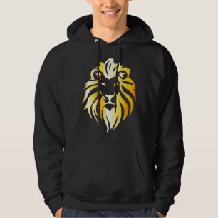 Lion Leo Zodiac Golden King Of The Jungle Hoodie