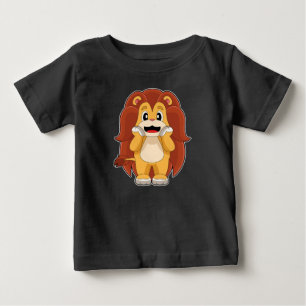 Lion long Mane Baby T-Shirt