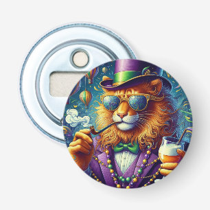 Lion/Louisiana Mardi Gras Bottle Opener