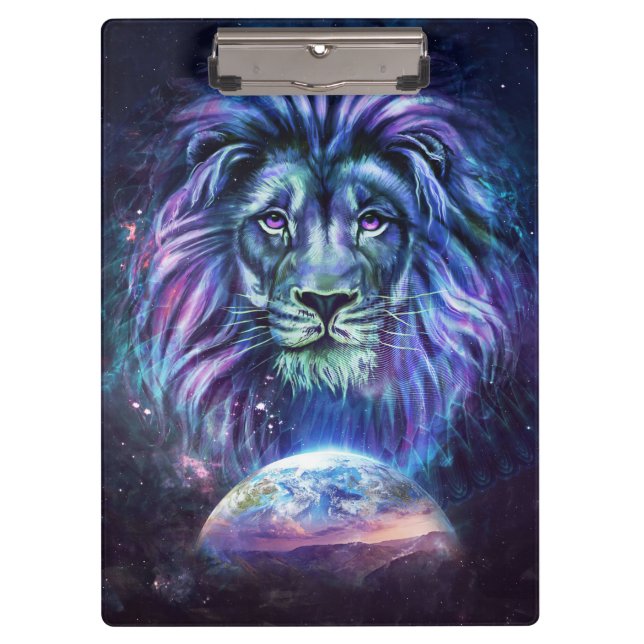 Lion Lovely Lion Clipboard (Front)