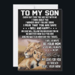 Lion Lover To My Son Lion Invitation<br><div class="desc">Lion Lover To My Son Lion</div>