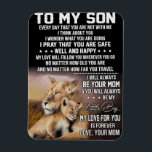 Lion Lover To My Son Lion Magnet<br><div class="desc">Lion Lover To My Son Lion</div>