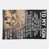 Lion Lover To My Son Lion